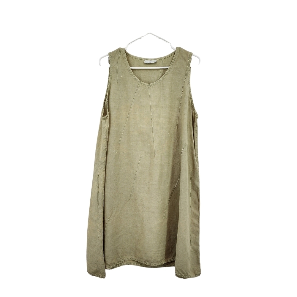 Homefrocks Women's Vintage Sleeveless Peasant Dress - L